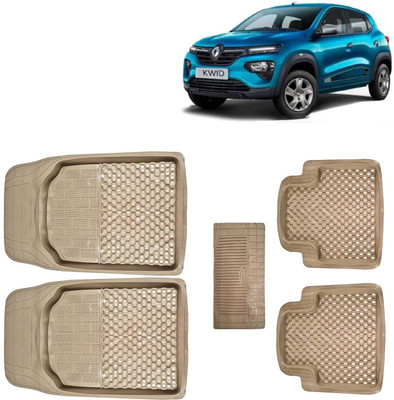 Kingsway PVC Tray Mat For  Renault Kwid(Beige)