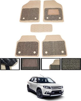 MATIES Leatherite 7D Mat For  Maruti Suzuki Vitara Brezza(Beige)