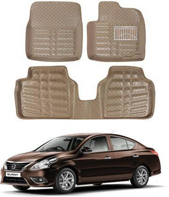 paxauto Plastic 3D Mat For  Nissan Sunny(Beige)
