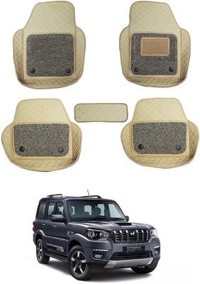 RKPSP Leatherite 7D Mat For  Mahindra Scorpio(Beige)