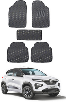 MATIES Leatherite Standard Mat For  Renault Universal For Car(Black)