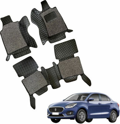 Mecarnic Leatherite 7D Mat For  Maruti Suzuki New Dzire(Black)