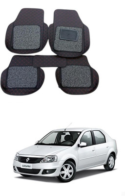 ARNEJA Leatherite 7D Mat For  Renault Logan(Black)