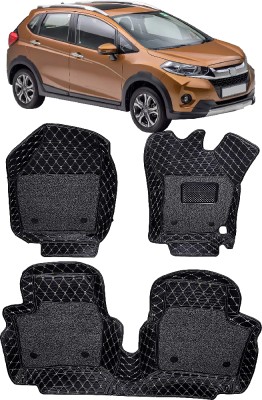 INSURE AUTOMOTIVE Leather 7D Mat For  Honda WR-V(Black)