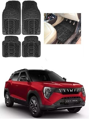 ROSHNEER ENTERPRISES Rubber Standard Mat For  Mahindra Mahindra(Black)
