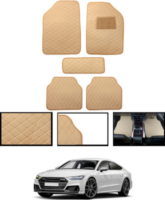 MSNP Leatherite Standard Mat For  Audi S7(Beige)