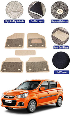 MATIES PVC 7D Mat For  Honda Alto K10(Beige)