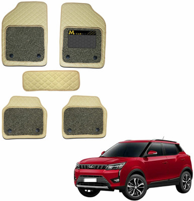 Mecarnic Leatherite 7D Mat For  Mahindra Universal For Car(Beige)