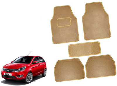 AUTO PEARL Polyester Standard Mat For  Tata Vitara Brezza(Beige)
