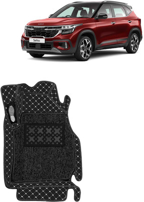 Kingsway Leatherite 7D Mat For  Kia Seltos(Black)
