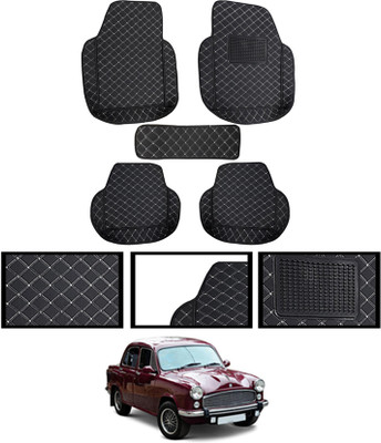 AYW Leatherite 7D Mat For  HM Ambassador(Black)