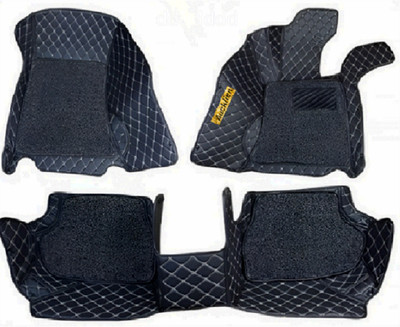 Auckkien Leather 5D Mat For  Mahindra XUV 700 (5 Seater)(Black)