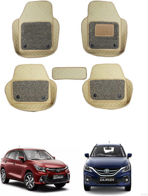 RKPSP Leatherite 7D Mat For  Toyota Glanza(Beige)
