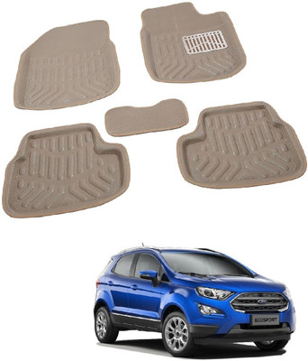 ROSHNEER ENTERPRISES PVC 3D Mat For  Ford Ecosport(Beige)