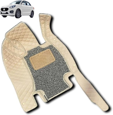 Caronix Leatherite 7D Mat For  Maruti Swift Dzire(Beige)