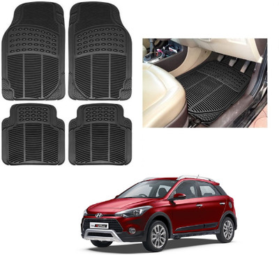 ROSHNEER ENTERPRISES Rubber Standard Mat For  Hyundai i20 Active(Black)