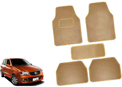 AUTO PEARL Polyester Standard Mat For  Maruti Alto 800(Beige)