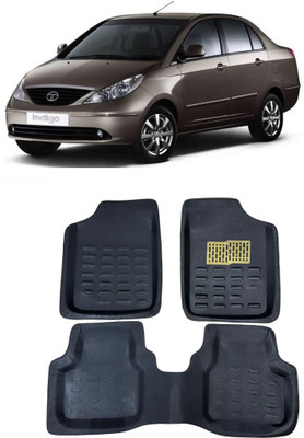 Arnejaa Polyutherine 3D Mat For  Tata Indigo CS(Black)