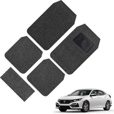 INSURE AUTOMOTIVE PVC Standard Mat For  Honda Civic(Grey, Black)