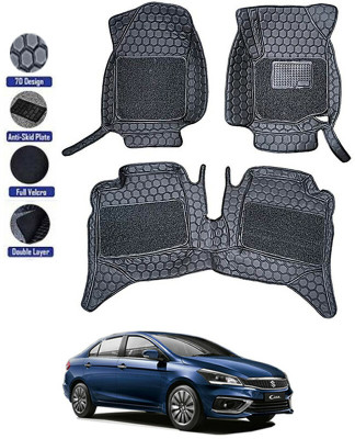 RKPSP Leatherite 7D Mat For  Maruti Suzuki Ciaz(Black)