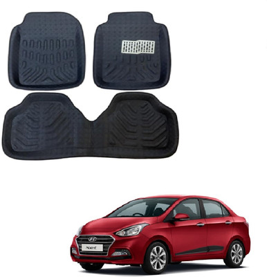 ROSHNEER ENTERPRISES PVC 3D Mat For  Hyundai Xcent(Black)
