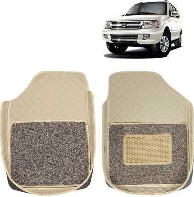 Kingsway Leatherite 7D Mat For  Tata Safari Dicor(Beige)