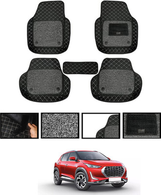 ABJD Leatherite 7D Mat For  Nissan Magnite(Black)