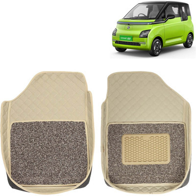 Kingsway Leatherite 7D Mat For  MG Comet EV(Beige)