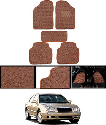 ABJD Leatherite Standard Mat For  Hyundai Sonata(Orange)