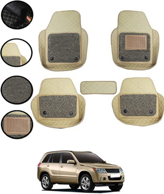 ABJD Leatherite 7D Mat For  Maruti Grand Vitara(Beige)