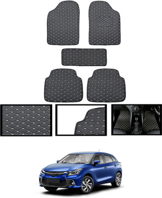 CCMM Leatherite Standard Mat For  Toyota Glanza(Black)