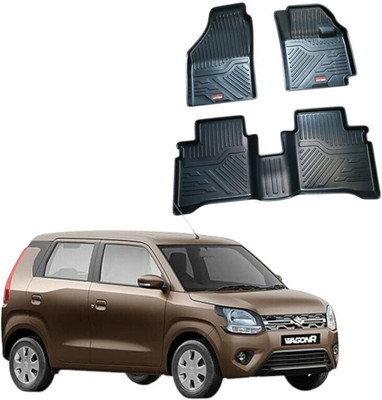 Footsace TPV 9D Mat For  Maruti Suzuki WagonR(Black)