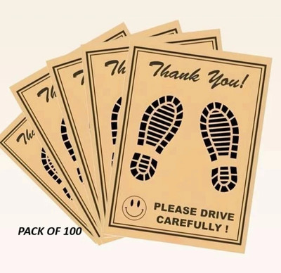 XONYSTAR Paper Disposable Paper Mat For  Universal For Car(Brown)