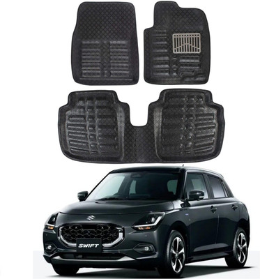 Ds enterprise Polyutherine Standard Mat For  Maruti Swift(Black)