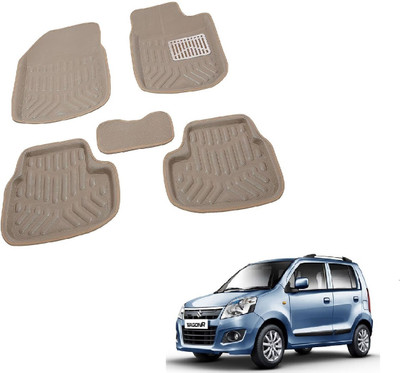 ROSHNEER ENTERPRISES PVC 3D Mat For  Maruti WagonR(Beige)