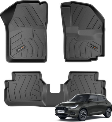 QPO TPV 5D Mat For  Maruti Suzuki Swift(Black)