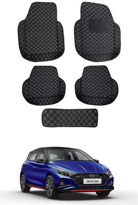 RKPSP Leatherite 7D Mat For  Hyundai Universal For Car(Black)
