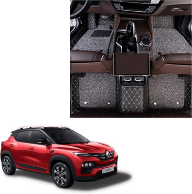 STYLE CHOICE Leatherite 7D Mat For  Renault Kiger, Universal For Car(Black)