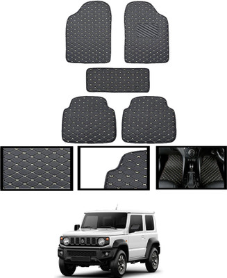 MATIES Leatherite Standard Mat For  Maruti Jimny(Black)