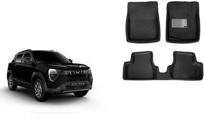 Autorepute Leather 5D Mat For  Mahindra XUV400(Black)