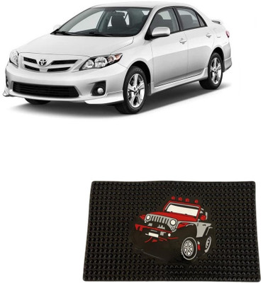 Arnejaa Rubber Standard Mat For  Toyota Corolla(Black)