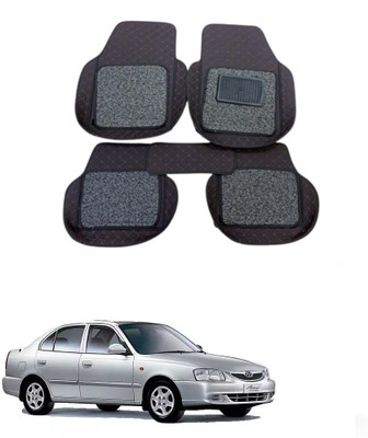 ARNEJA Leatherite 7D Mat For  Hyundai Accent(Black)