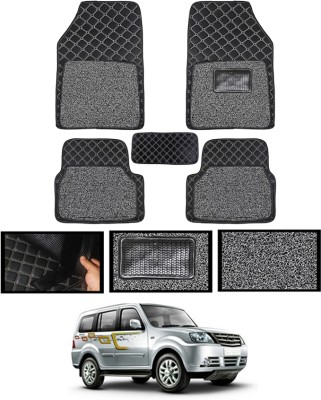 MATIES Leatherite 7D Mat For  Tata Sumo Grande(Black)