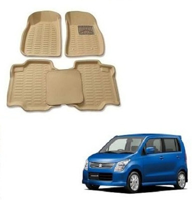 SLSHILPA Plastic 3D Mat For  Maruti Suzuki WagonR(Beige)