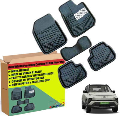 Autowhrib Plastic 3D Mat For  Tata Punch(Black)