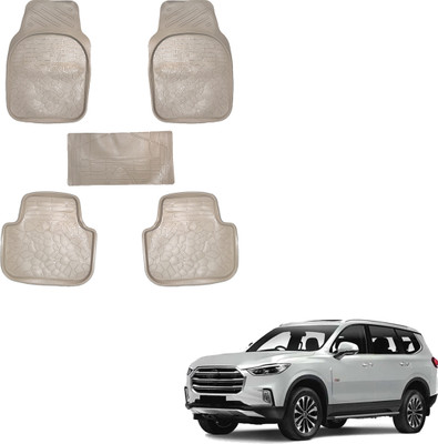 SS FOR YOUR SMART NEEDS Vinyl Standard Mat For  MG Gloster (7 Seater)(Beige)