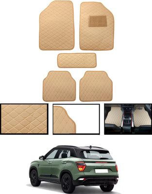 MATIES Leatherite Standard Mat For  Hyundai Creta(Beige)