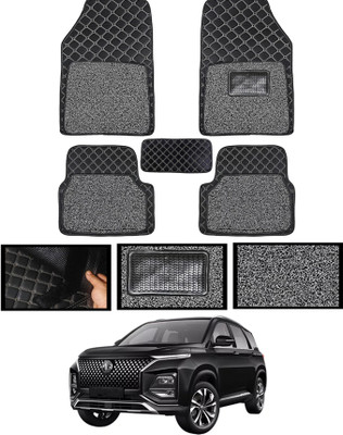 MSNP Leatherite 7D Mat For  MG Hector(Black)