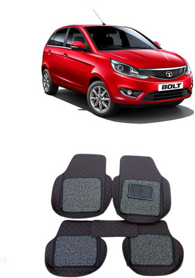 arneja trading company Leatherite 7D Mat For  Tata Bolt(Red, Black)