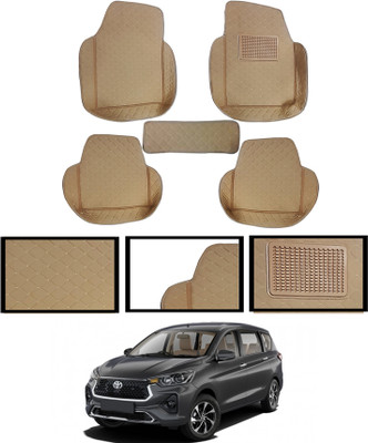 ABJD Leatherite 7D Mat For  Toyota Universal For Car(Beige)